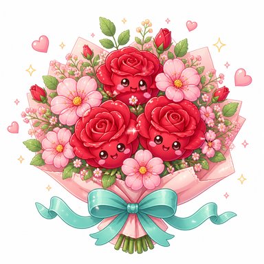 表扬花束