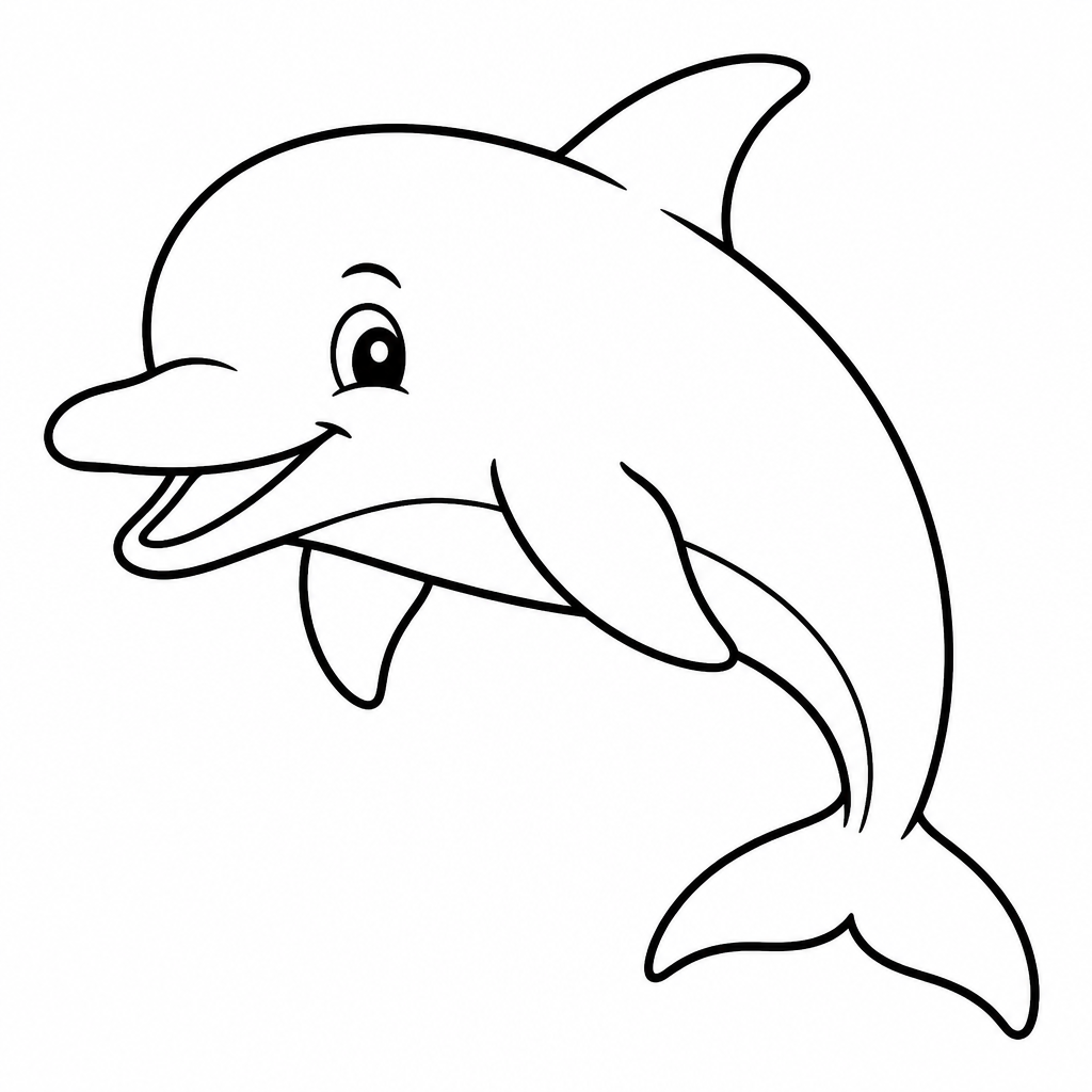 dolphin 涂色