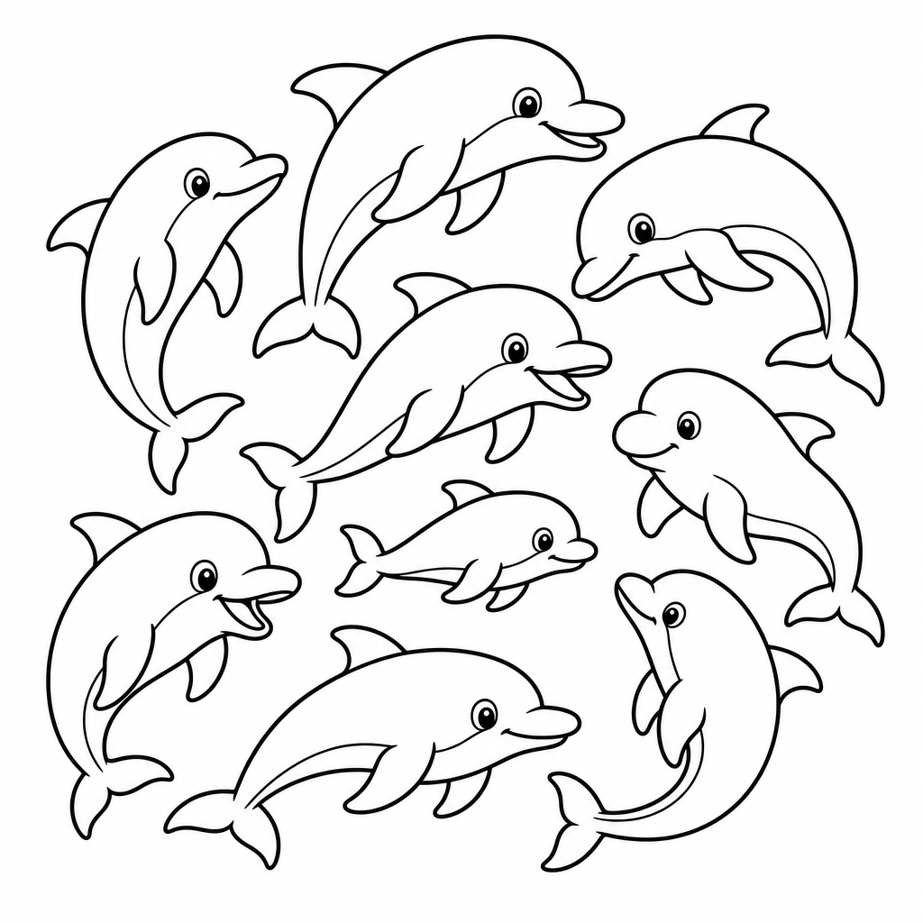 many 涂色